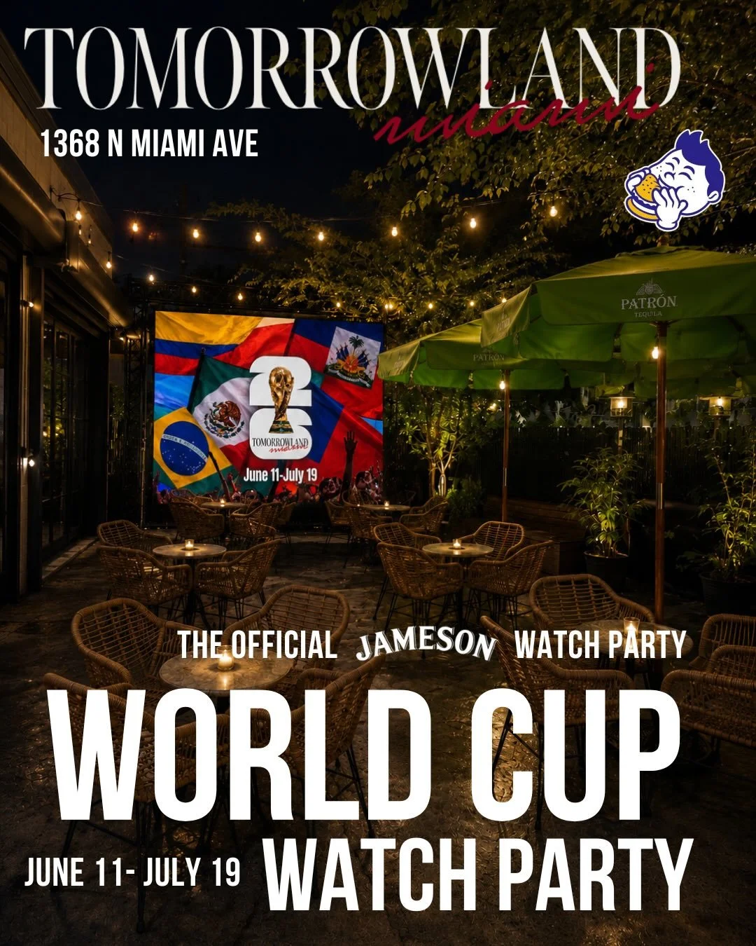 Your official invite to downtown Miami&rsquo;s best World Cup Watch Party. #worldcupwatchparty #downtownmiami #worldcup
