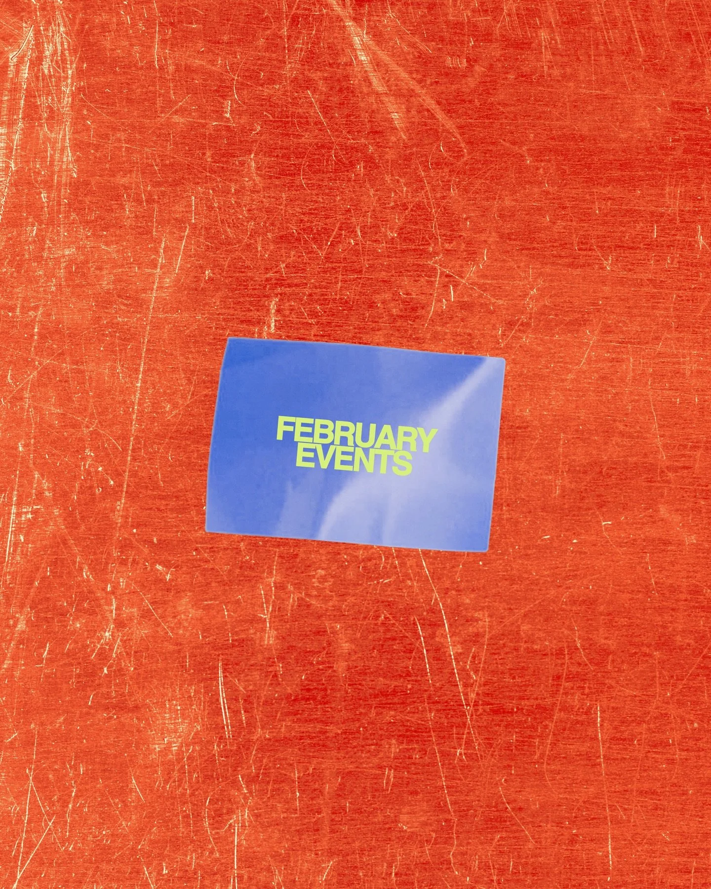 February Youth Events &mdash; mark your calendars! 🗓️ 

MidWinter | 2.6 
Arrive at 5:15 PM &mdash; vans leave at 5:30 PM

Valentine&rsquo;s Party | 2.11 
7&ndash;8 PM at the Youth Center

Connect Games | 2.17 
6:30&ndash;8 PM at the Youth Center

Gi