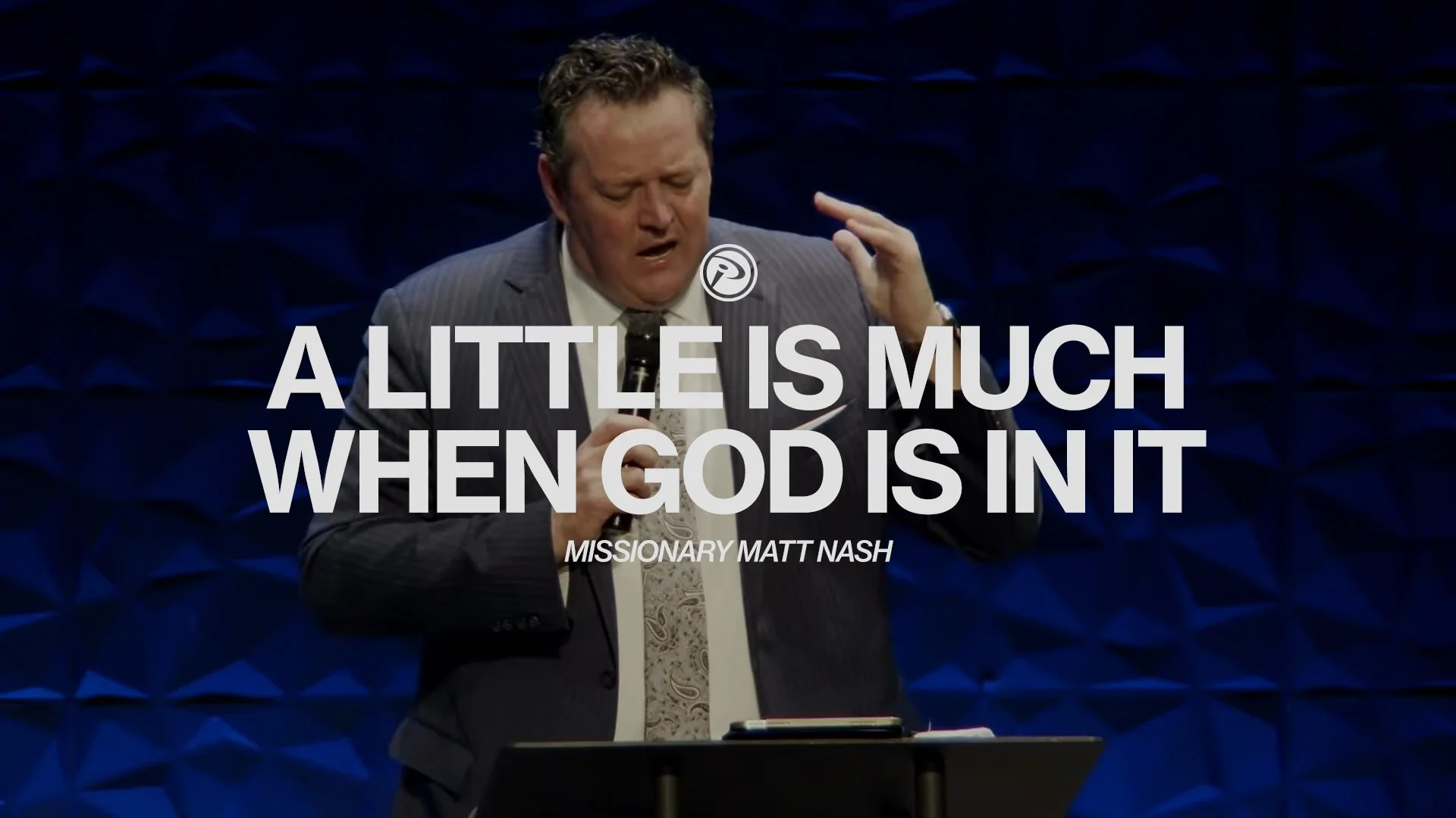 A Little is Much When God Is In It