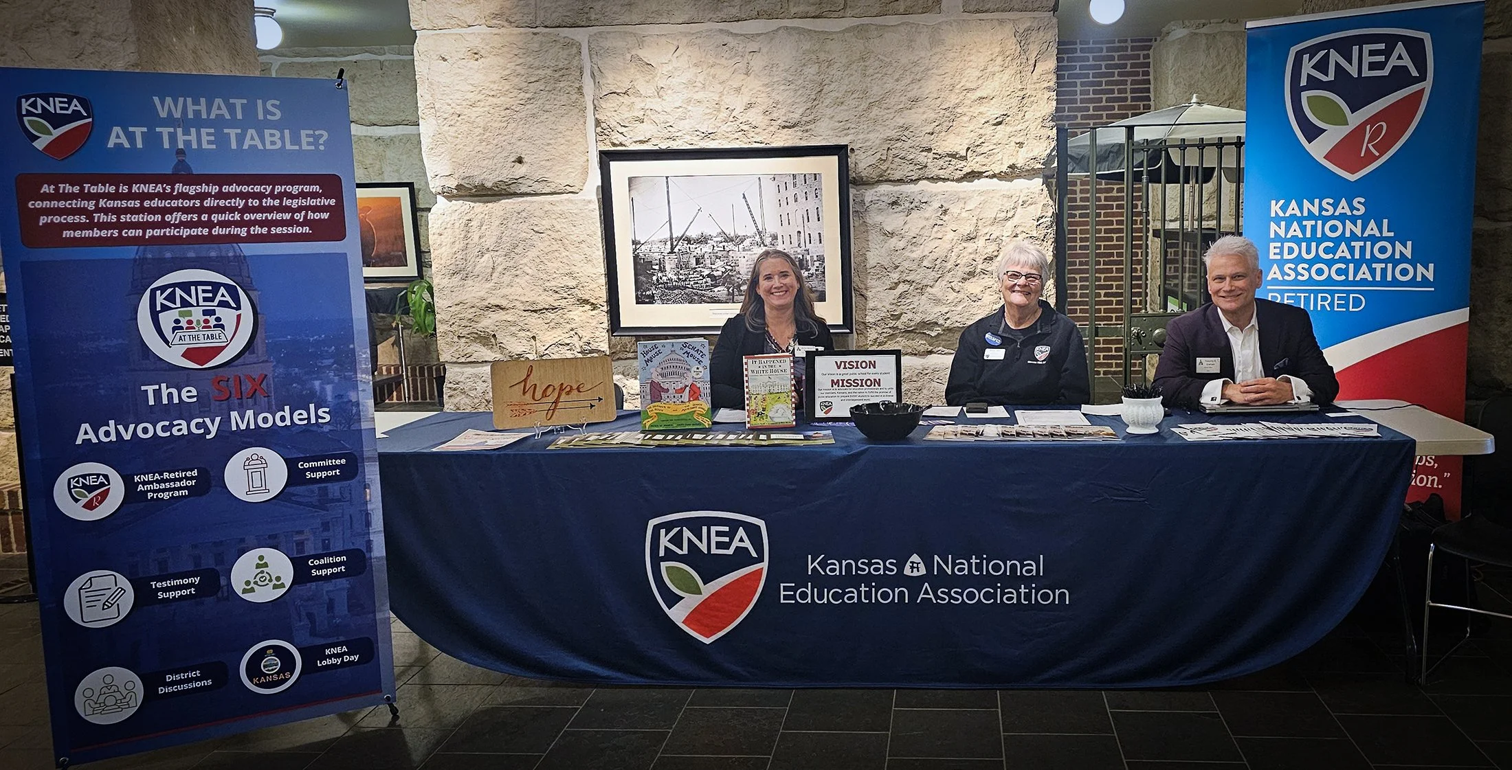 KNEA Ambassadors kick off advocacy at Kansas Legislative Session