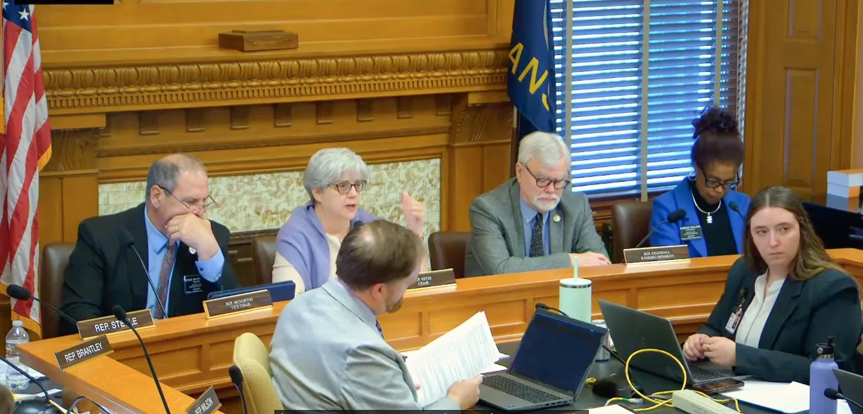 KNEA offers testimony in opposition of voucher-adjacent bill