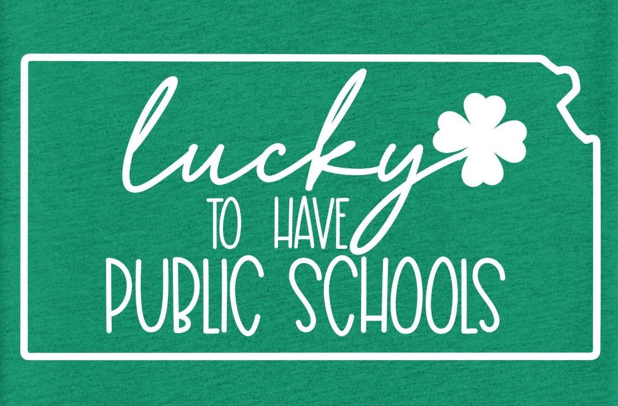 Join KNEA for the Lucky to Have Kansas Schools Rally on March 17