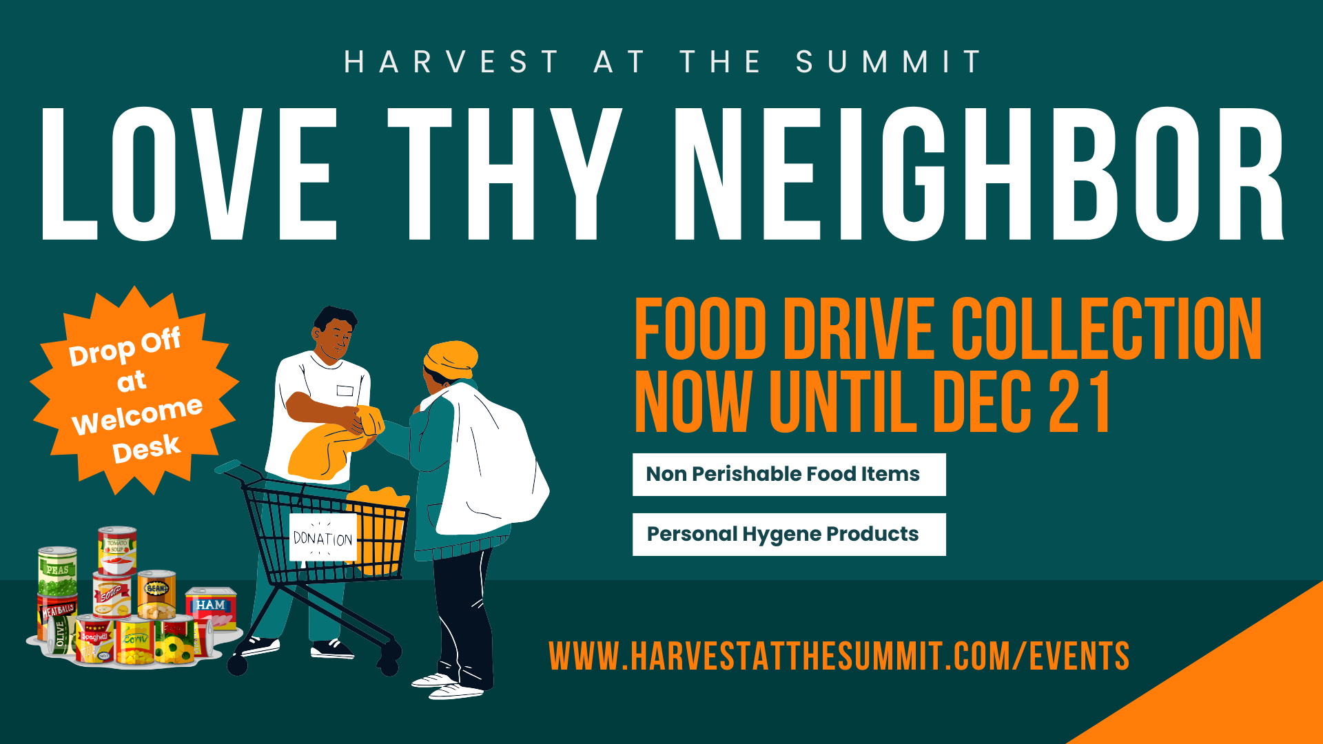 Love Thy Neighbor Food Drive