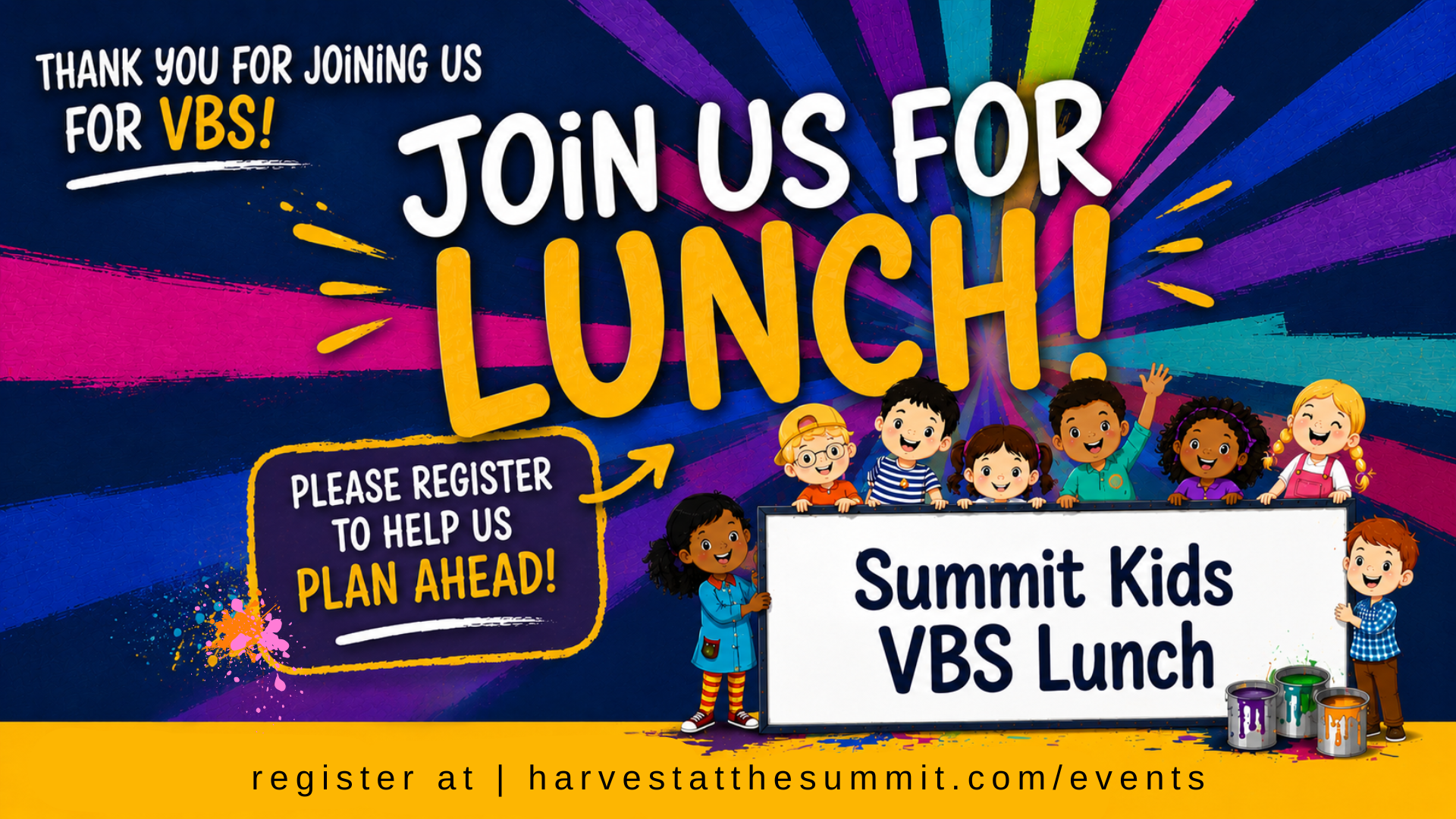 Summit Kids VBS | Lunch
