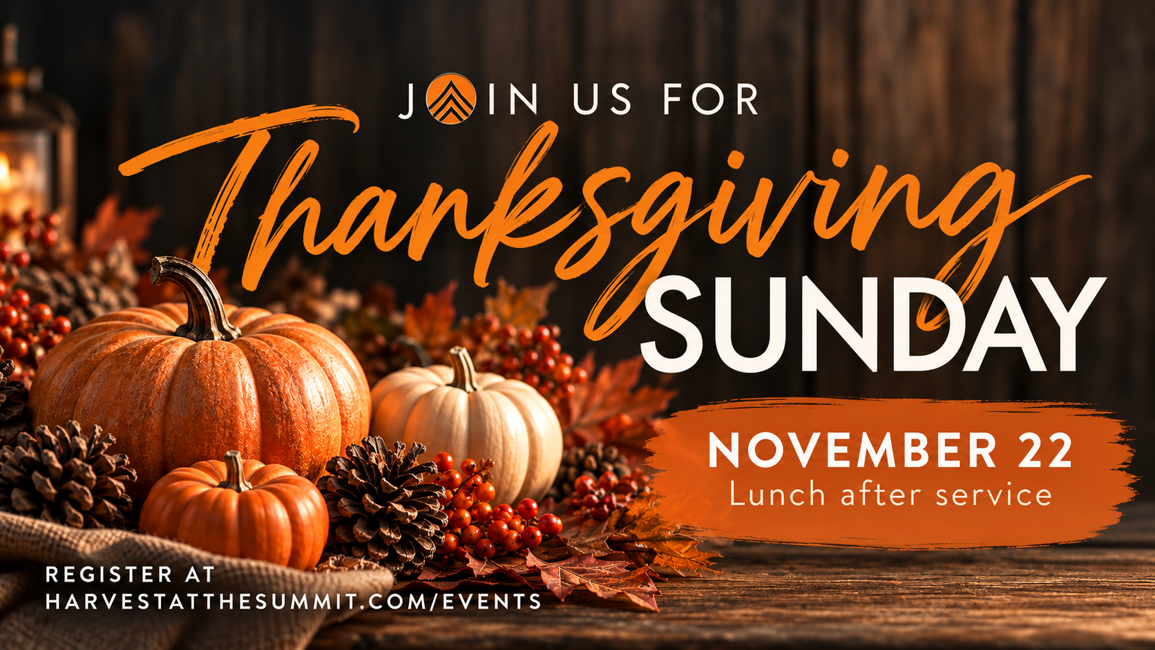 Thanksgiving Sunday Lunch