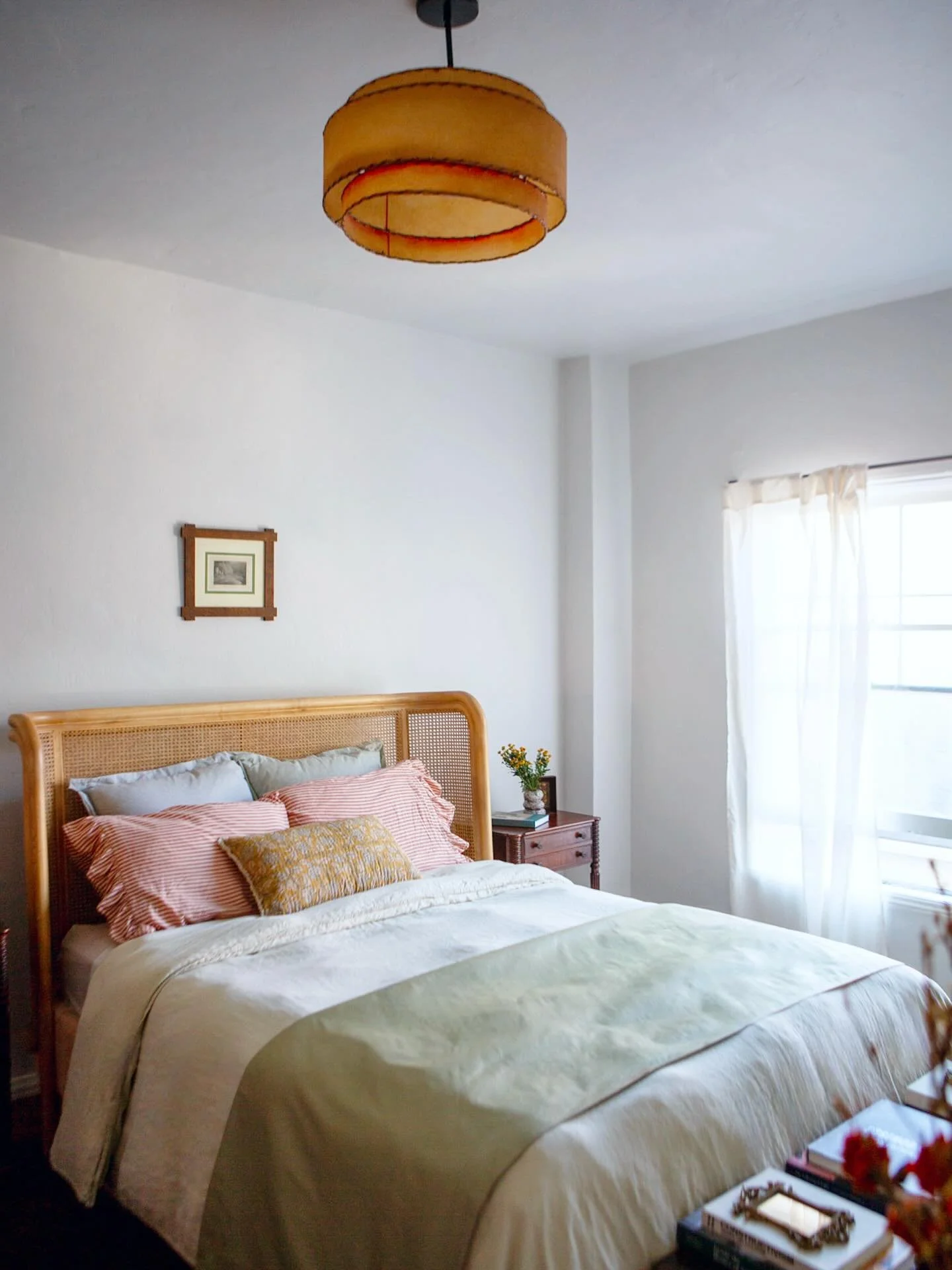 It was a true joy getting to help Maya redesign and style her Koreatown bedroom earlier this year, a blank canvas for us both that became an adventure in stylistic exploration and treasure hunting for one-of-a-kind accents. We got a little scrappy wi
