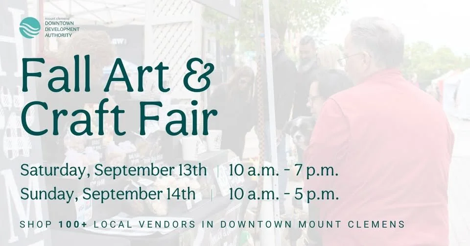 Mt Clemens Fall Art and Craft Fair