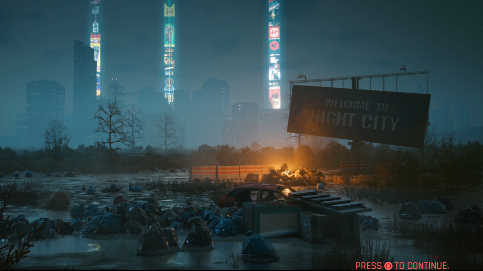 Screen 3: Continue action mapped to Circle button  ⓞ