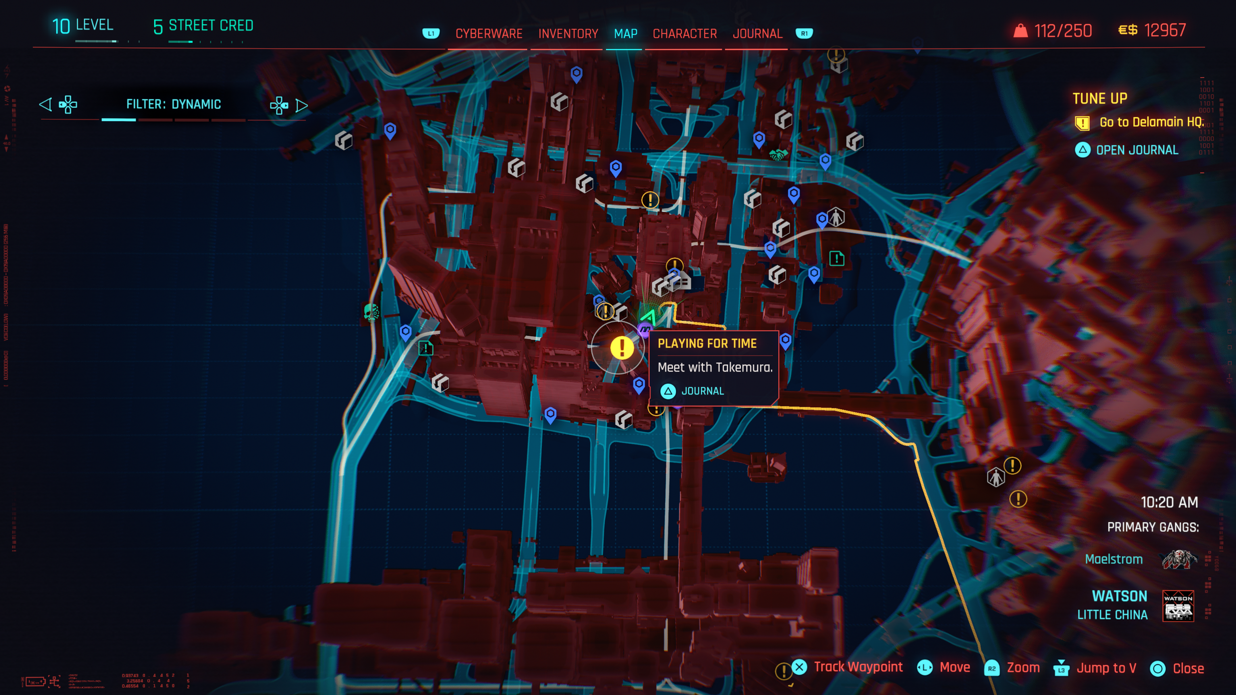 Hover reveals details