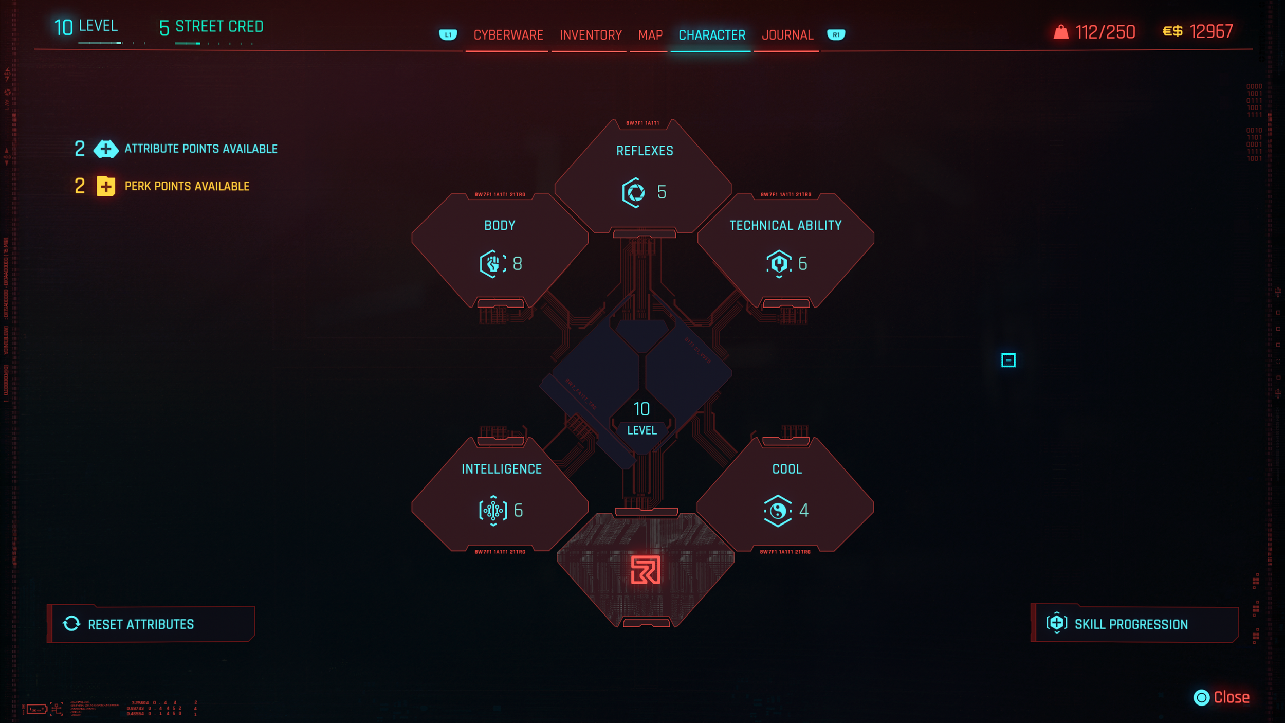 Rename Character to Skills to better reflect content