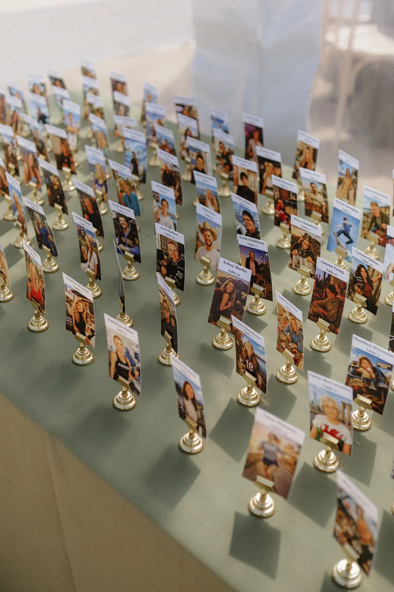 AI-generated personalized wedding place cards for every guest