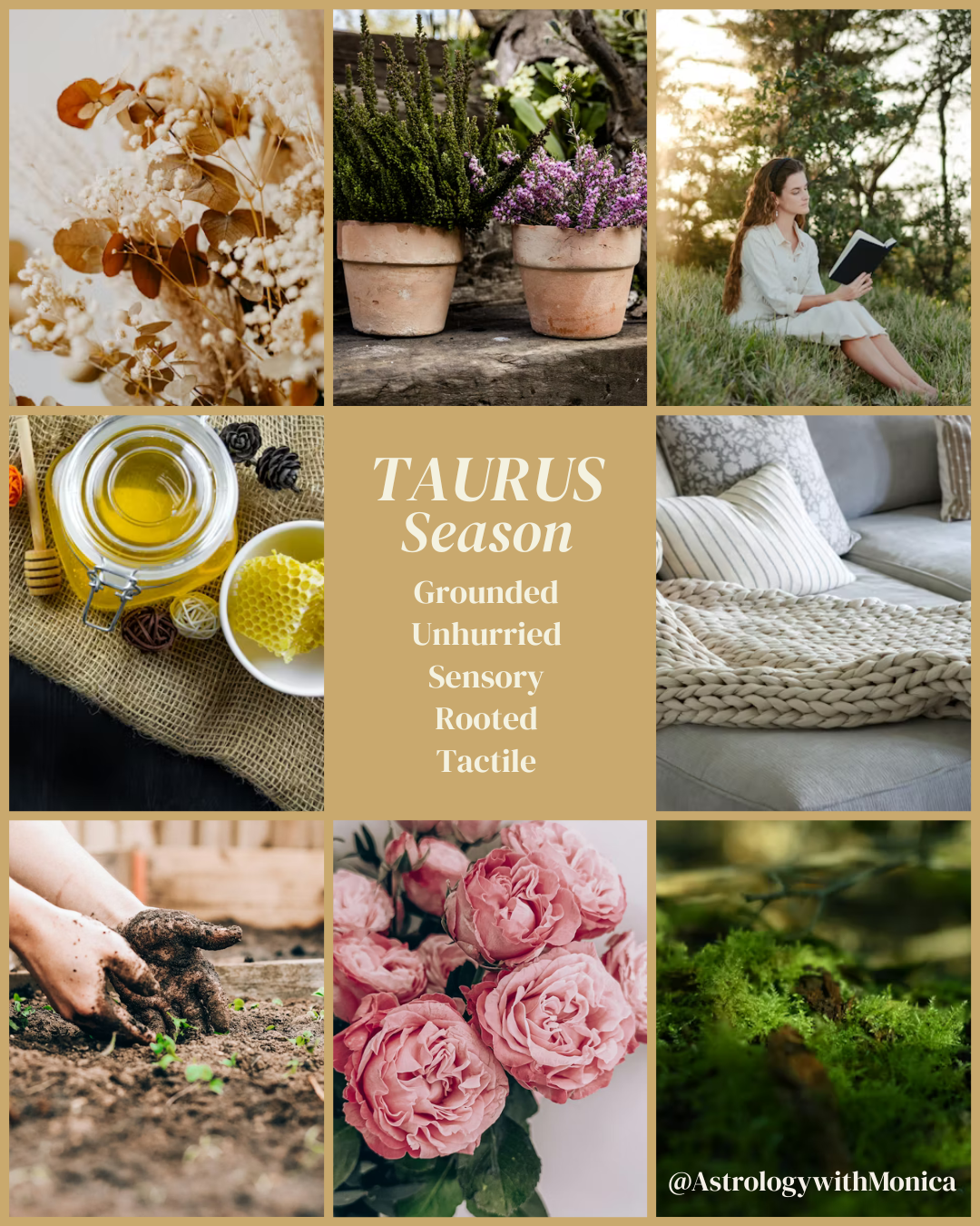 Taurus Season Mood Board