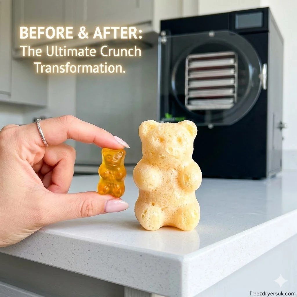 The difference between a standard gummy bear and a freeze-dried one is actually mental. 🤯

If you&rsquo;re tired of overpaying for those tiny bags of "crunchy sweets" online, it might be time to just make your own. We&rsquo;ve been running