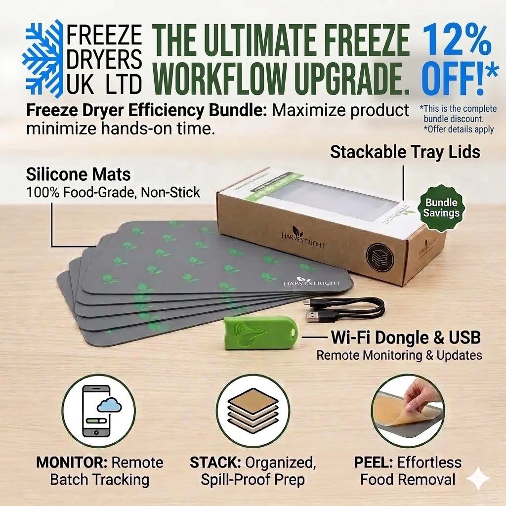 Let&rsquo;s be honest&mdash;nobody wants to spend their whole day hovering over a freeze dryer. ✋

If you want to run your machine like a pro and actually reclaim your time, we&rsquo;ve put together the Harvest Right Workflow Upgrade. It&rsquo;s basi