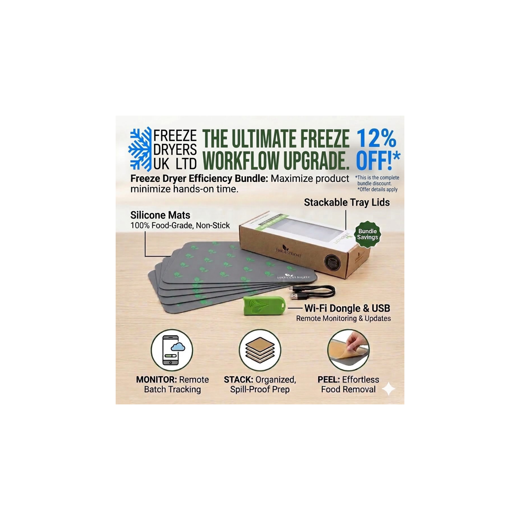 The Harvest Right Workflow Upgrade Bundle