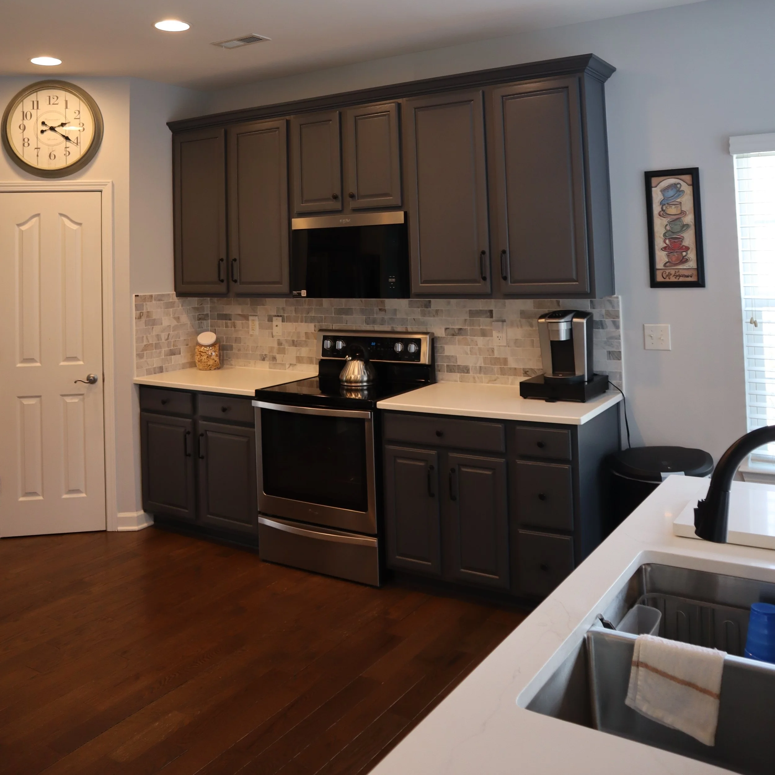 Renovated Kitchen with Stainless Range, Charlotte, NC