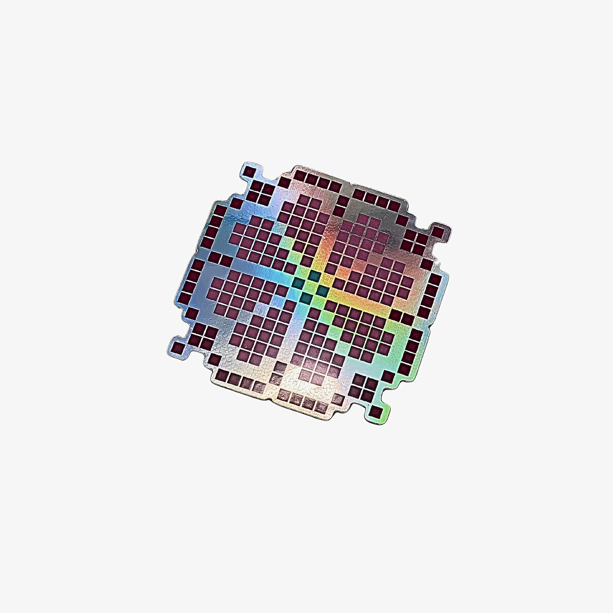 Wardet El-Sham Sticker By Min Amanne Tatreez Designs