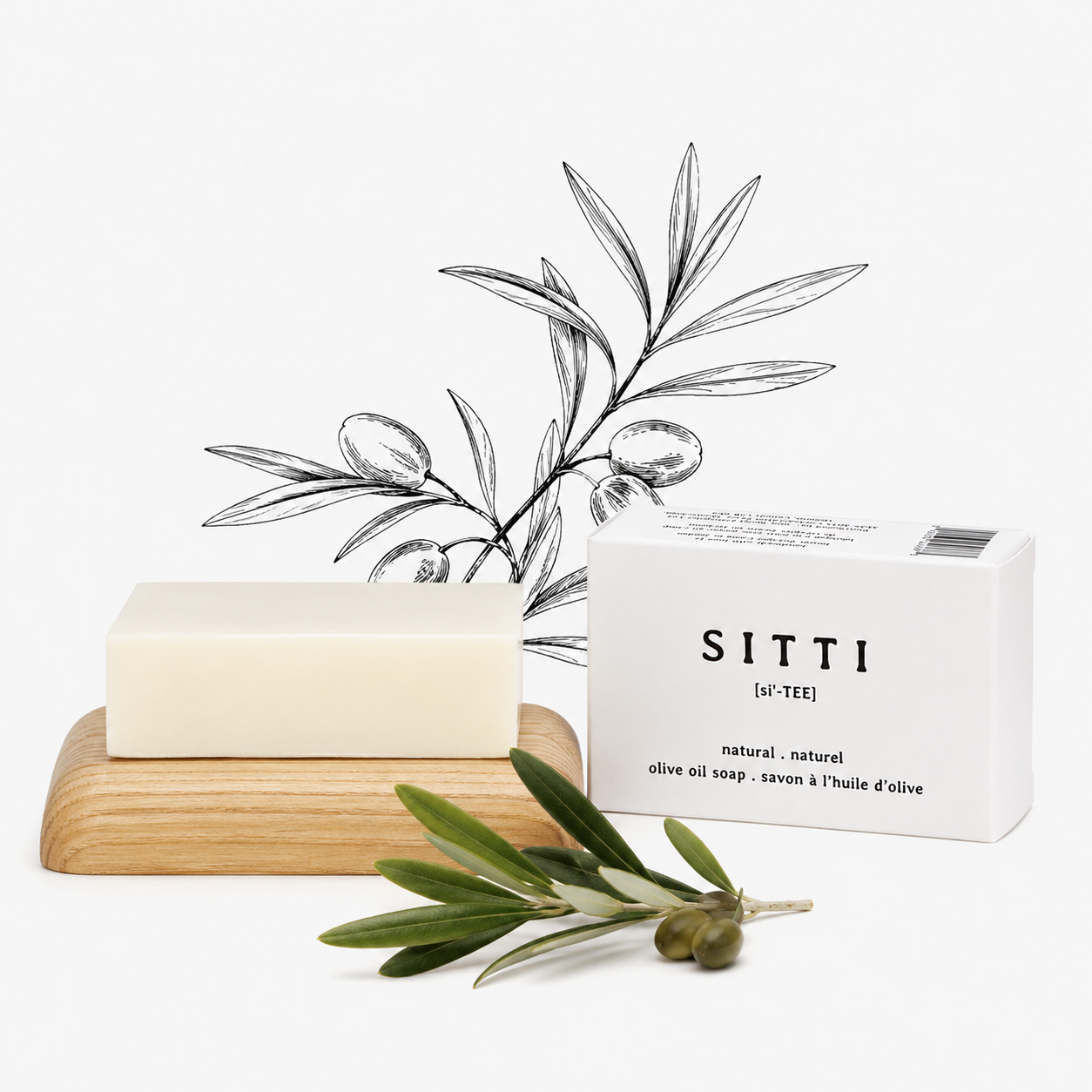 Natural Olive Soap Bar