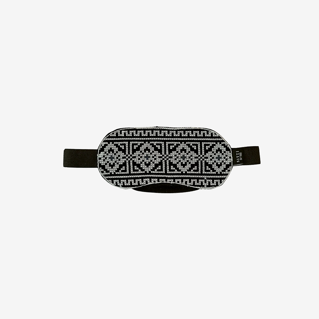 White Tatreeze Sleep | Eye Mask