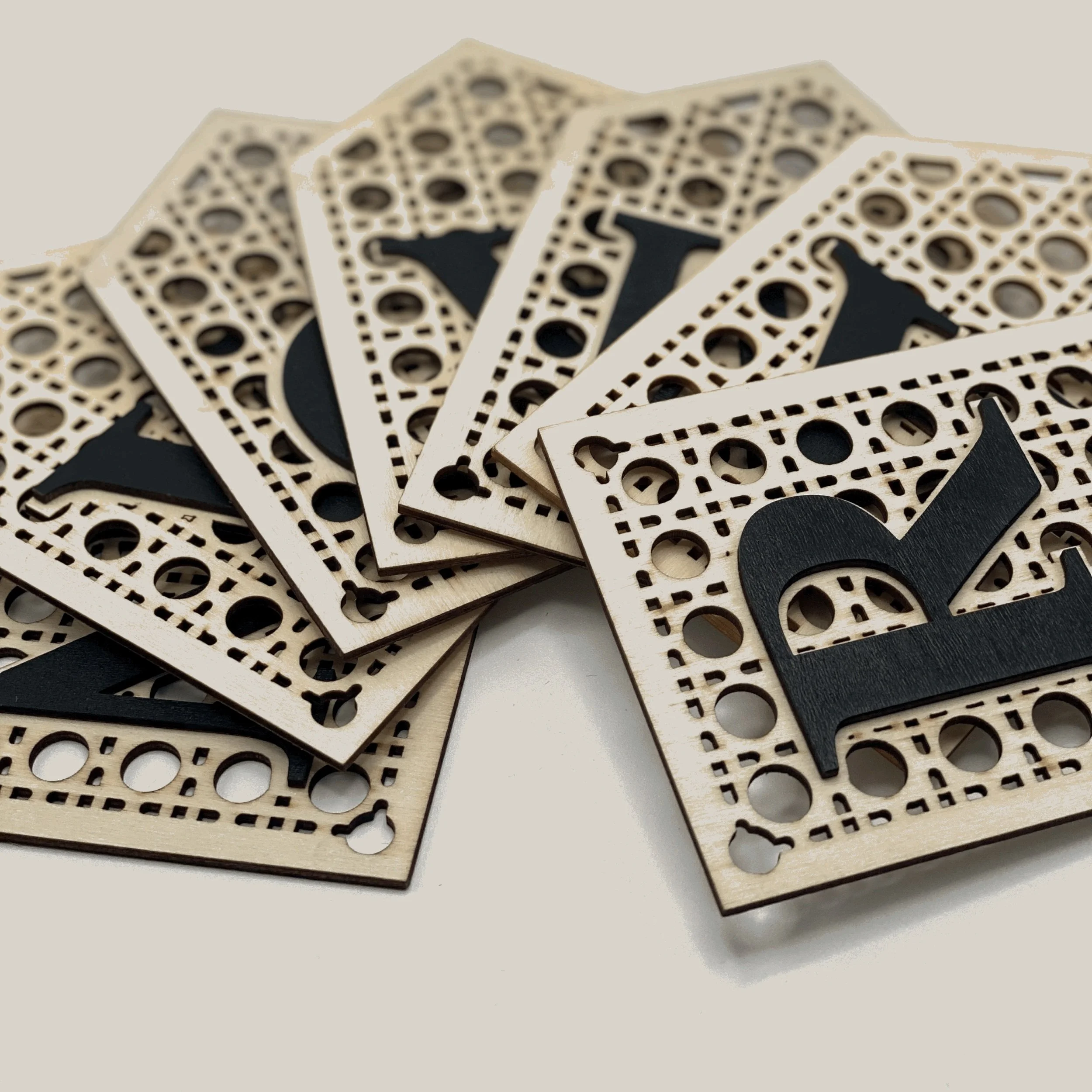 Ramadan Wooden Bunting | Black Lettering | Ya Soko