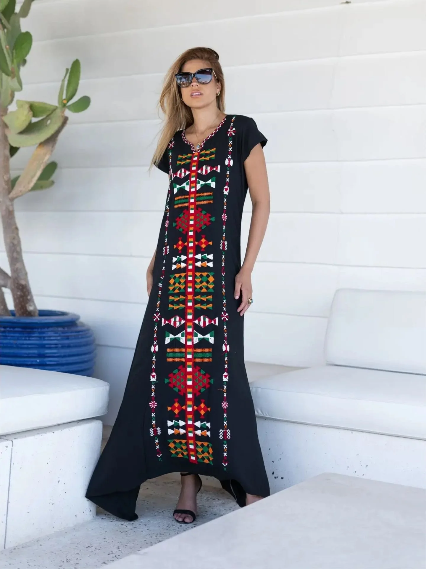 The Tribal Echo | Kaftan Dress