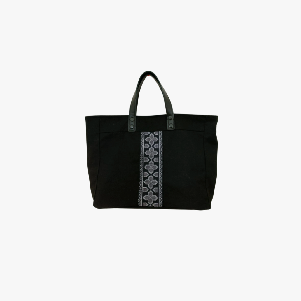 Black Tatreez | Tote Bag