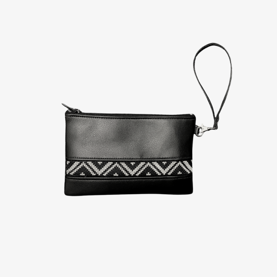 YA SOKO BLACK | Ameena Tatreez Black Bag