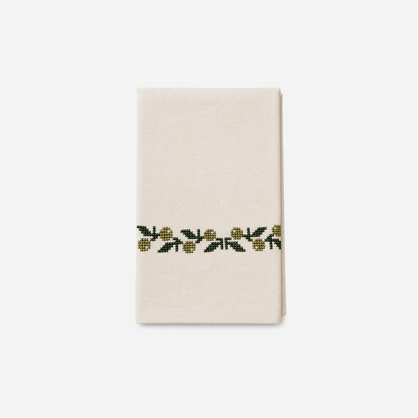 Hawthorn Berry | Tatreez Tea Towel