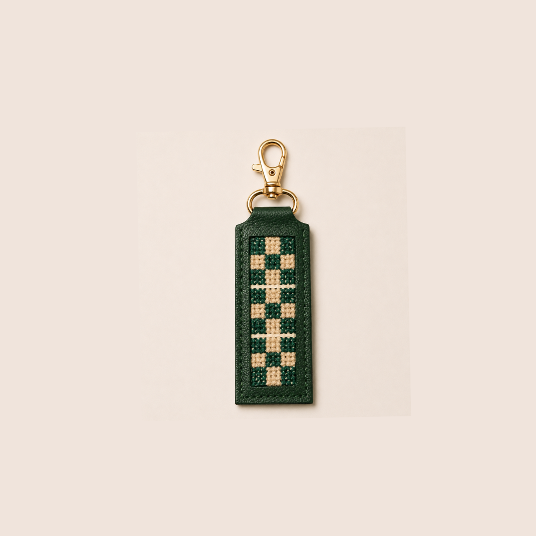 Green | Tatreez Key Fob