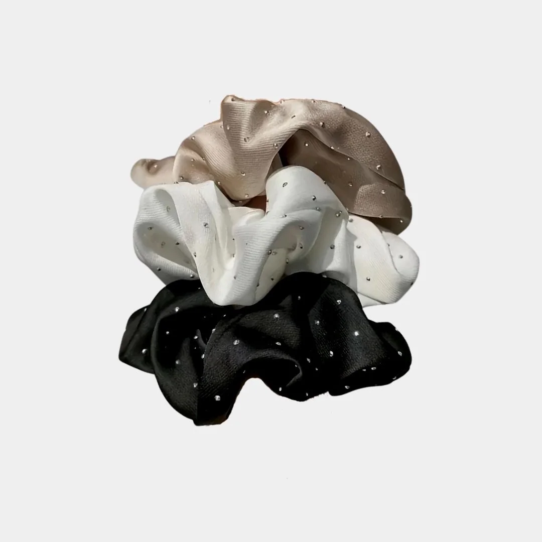 Single Studded Hair Scrunchy | Hairband | Various Colours