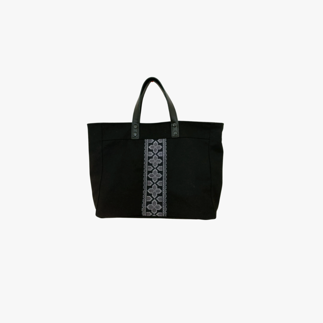 Black Tatreez | Tote Bag