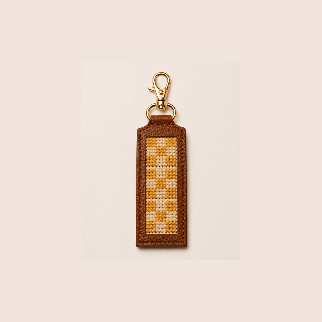 Tan | Tatreez Key Fob