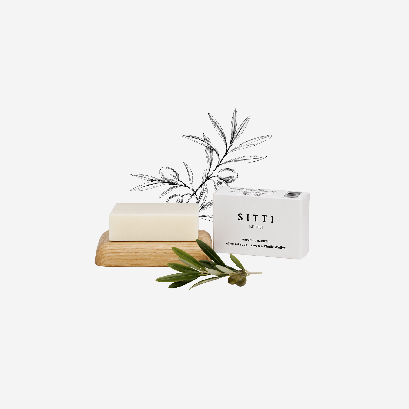 Natural Olive Soap Bar
