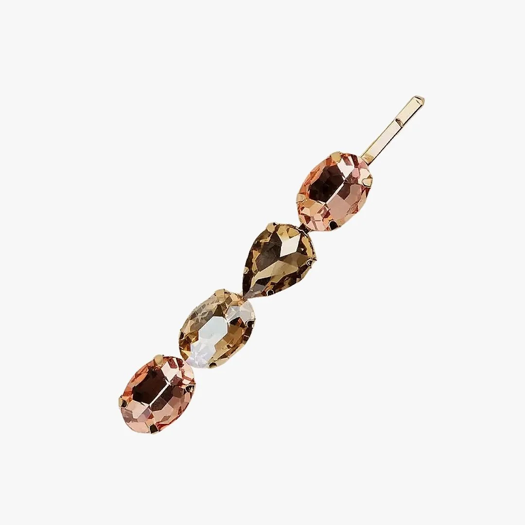 Rhinestone Pins Row | Set of 3 | Various Stones | Ya Soko