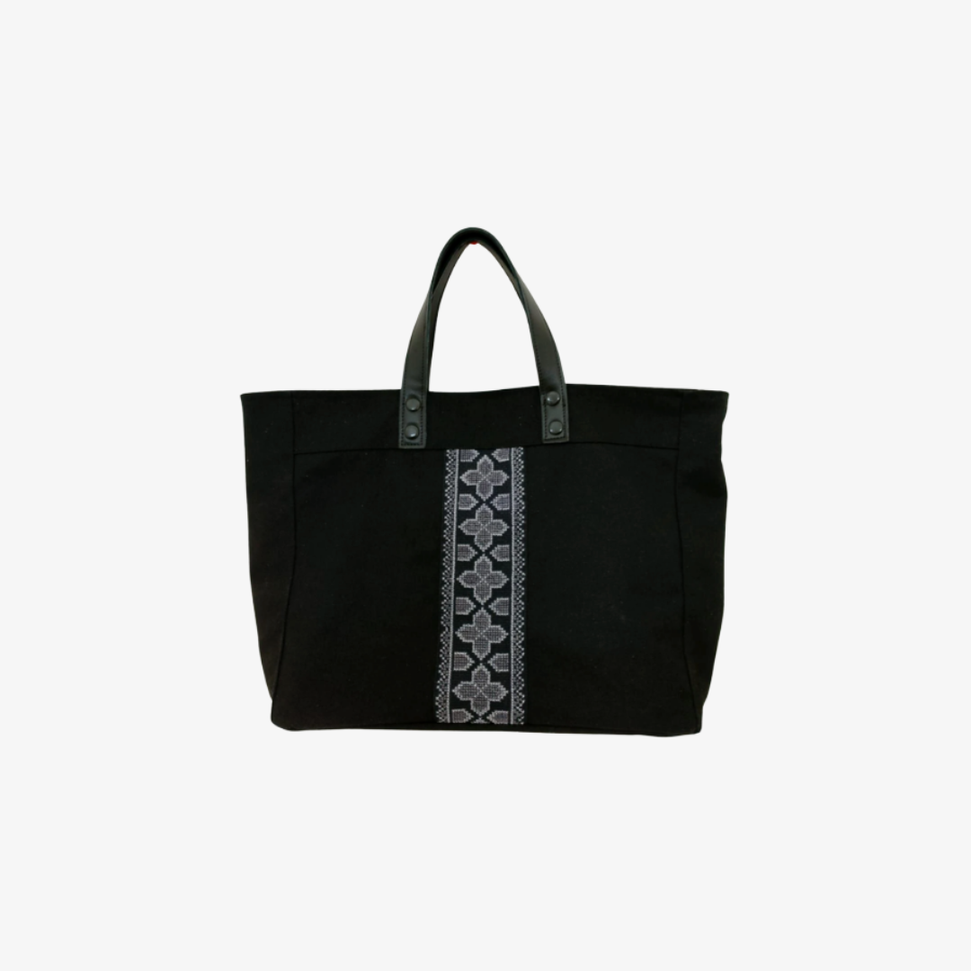 YA SOKO BLACK | YA Soko Black Tatreez Bag