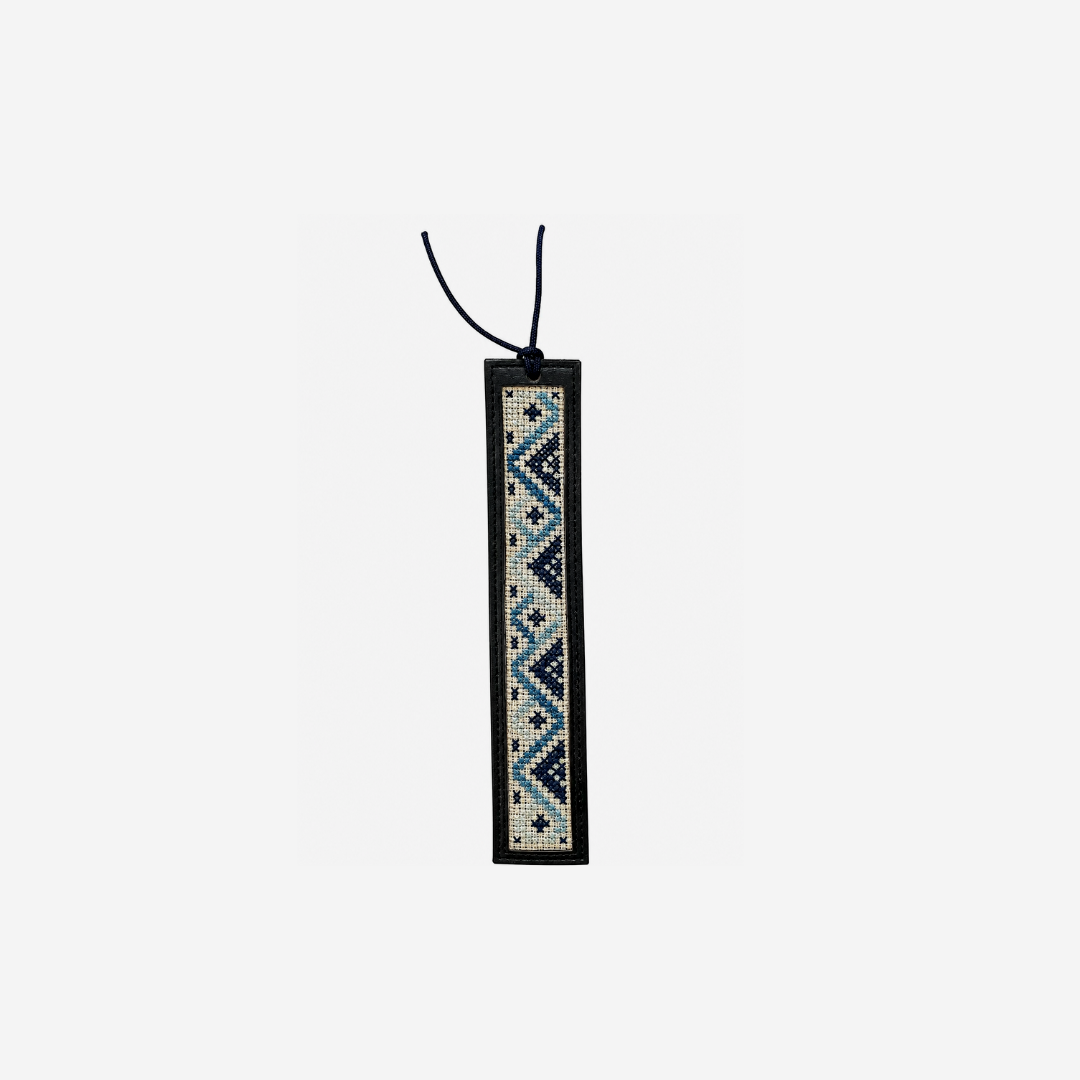 Blue Tatreez Bookmark