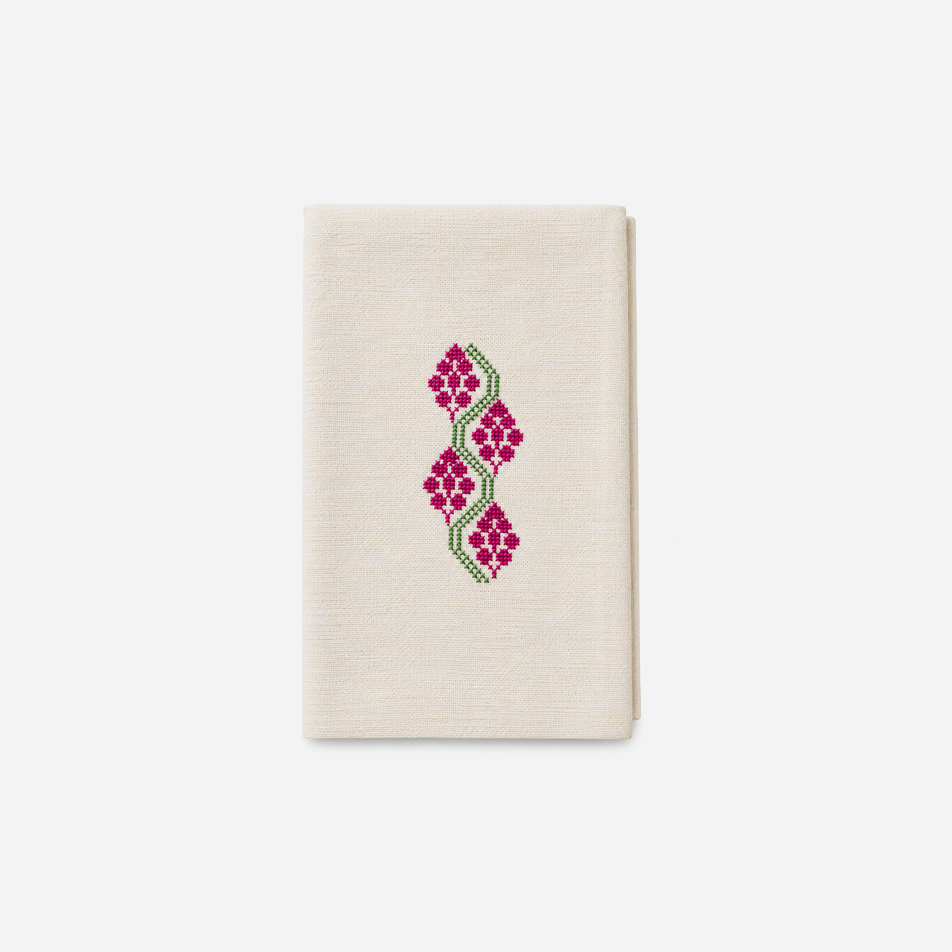 Grapes | Tatreez Tea Towel