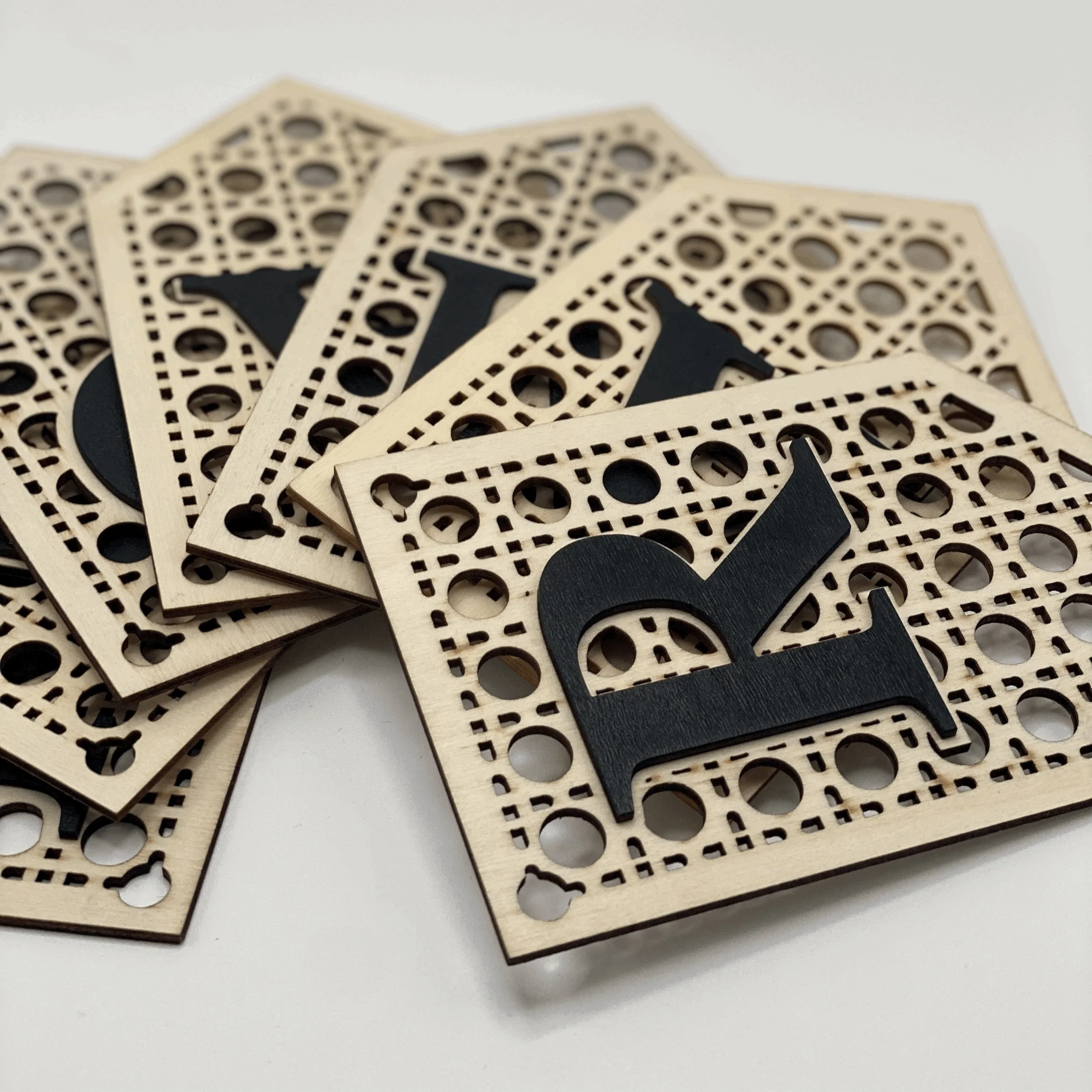 Ramadan Wooden Bunting | Black Lettering | Ya Soko