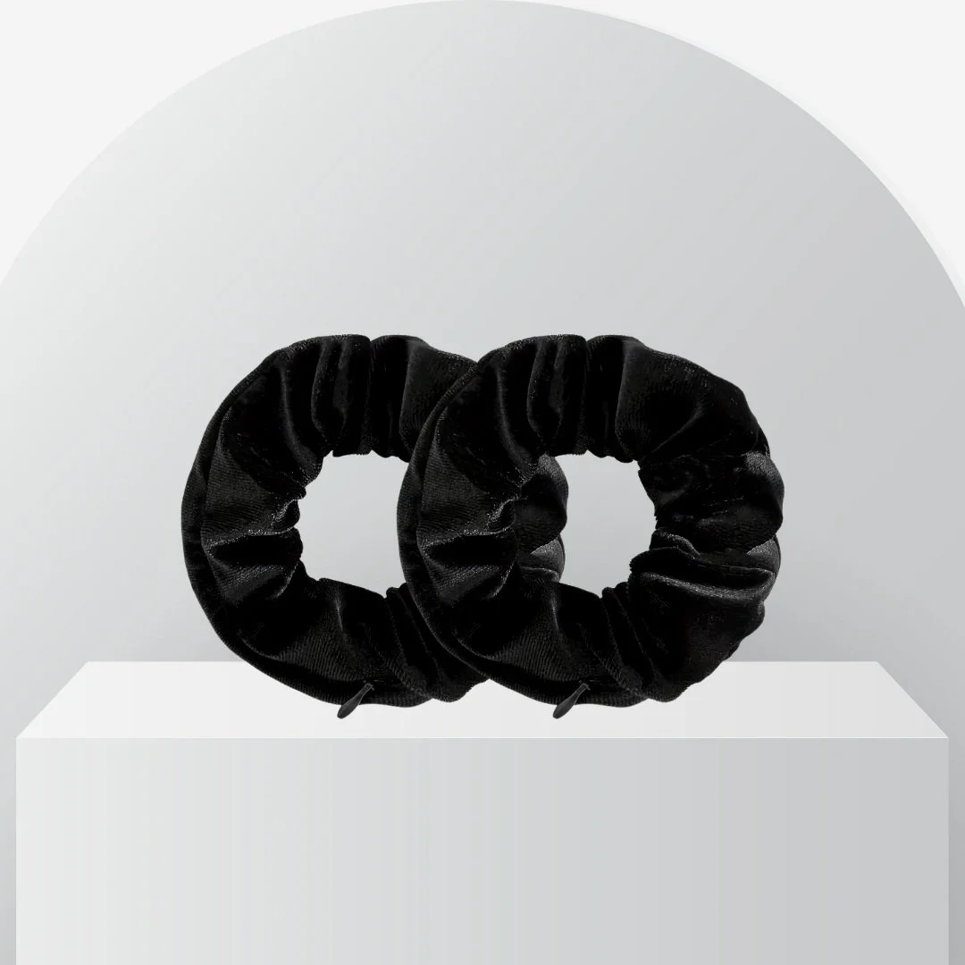 Zip Scrunchie | Hairband | Secret Zip | Black