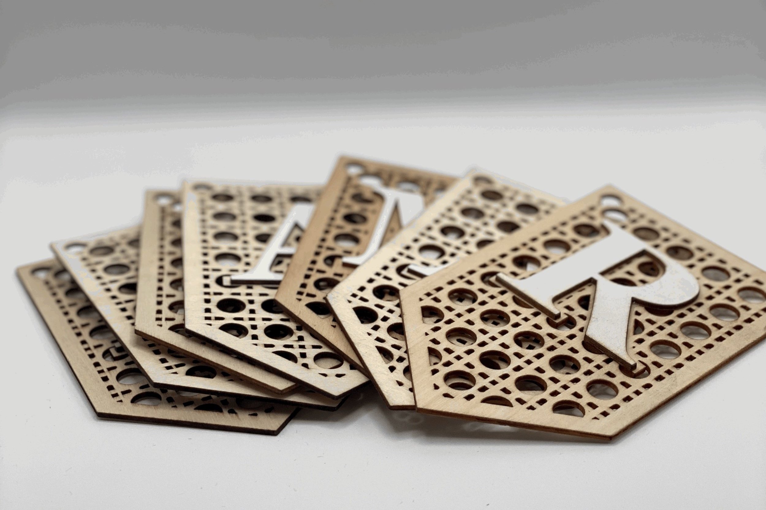 Ramadan Wooden Bunting | White Lettering | Ramadan Decoration | Ya Soko