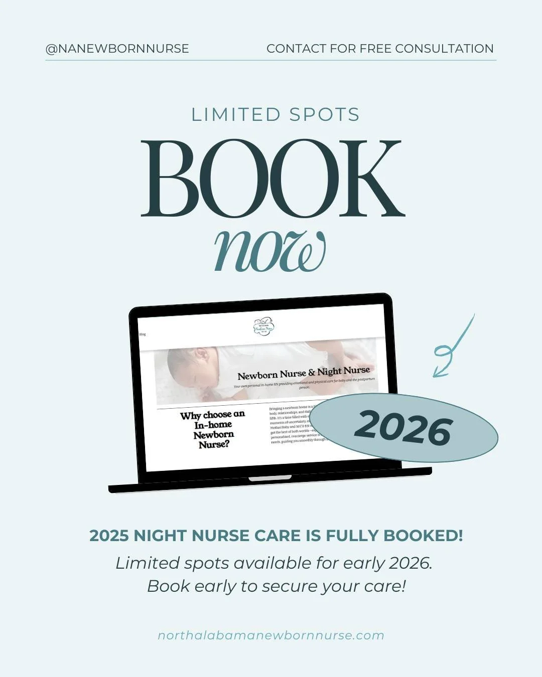 ✨ Our 2025 calendar is fully booked ✨

We&rsquo;re so grateful for the families who have trusted us to be part of their journey. 💙 If you&rsquo;re expecting in 2026, now is the time to reserve your spot, availability is already limited through May. 