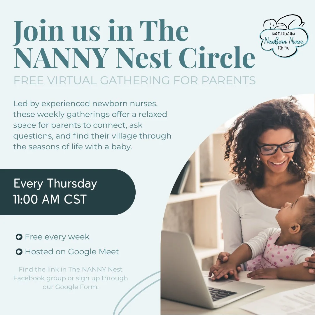 ✨ Introducing The NANNY Nest Circle ✨
Because parenthood was never meant to be done alone. 🩵
Starting next Thursday, October 23 at 11:00 AM CST, we’re opening our (virtual) doors to something new! A free weekly gathering that brings the villa