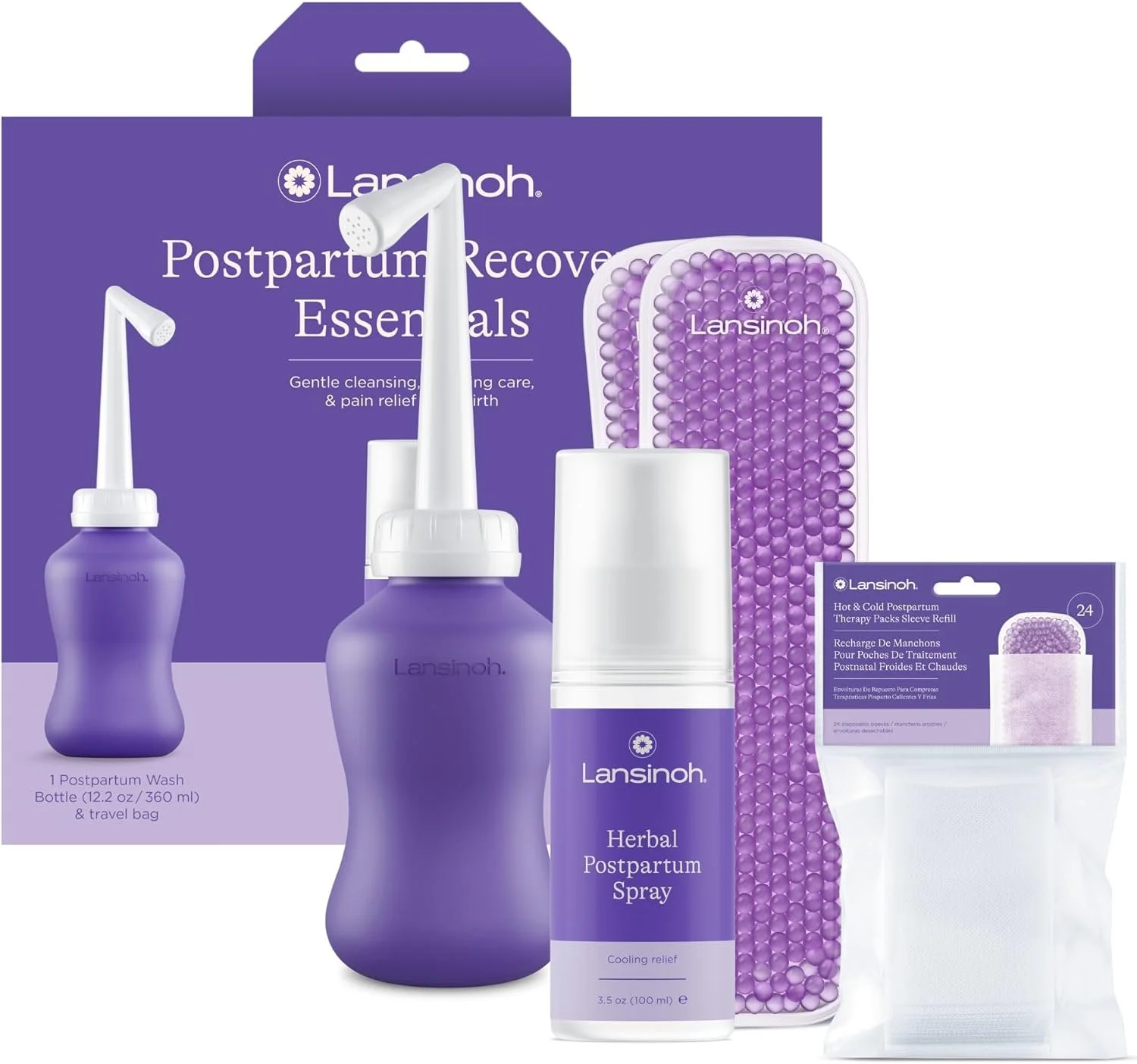
Lansinoh Postpartum Bundle