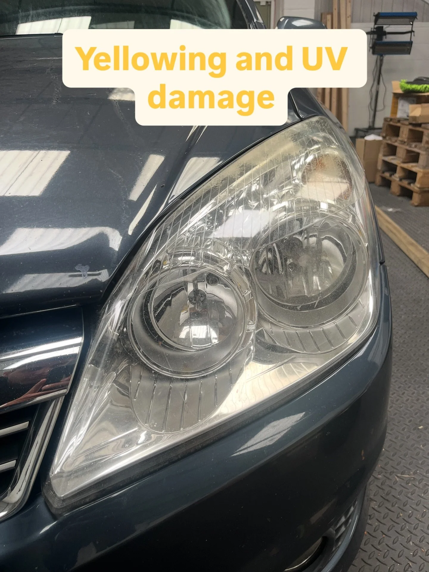 Severely oxidised headlight restored step by step:
🔘Initial yellowing and UV damage
🔘Wet sanding through multiple grits to remove surface oxidation
🔘Panel wipe and tack cloth prep
🔘2K clear coat applied and allowed to cure
🔘Final result: optical