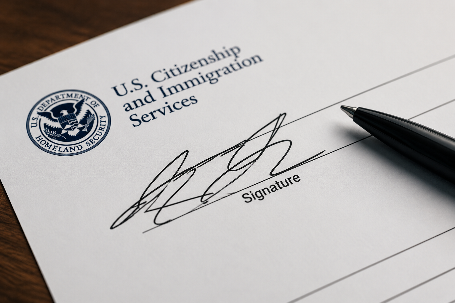USCIS 서명 심사 대폭 강화 - “사인 하나 잘못했다가 영주권·비자 신청 자체가 무효될 수 있습니다”