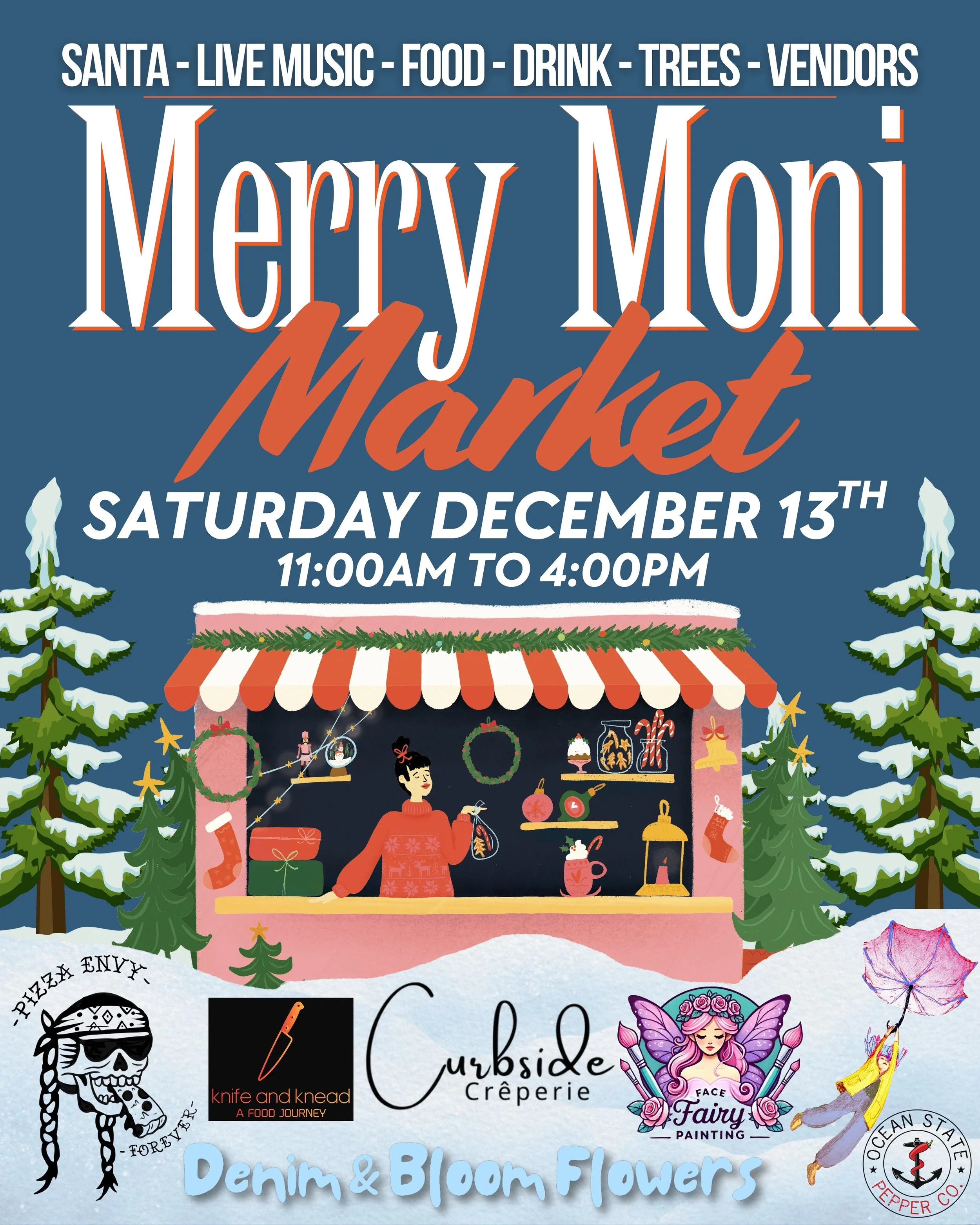 Moniker Holiday Market with Santa