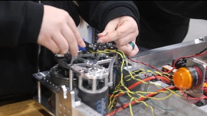 Yesterday, 1.10.26, the 2026 game was announced. We are so happy to be back in season and working hard! 🤖❤️🖤

#fyp #viral #frc #robotics #team7426 @firstnevada @first_official_