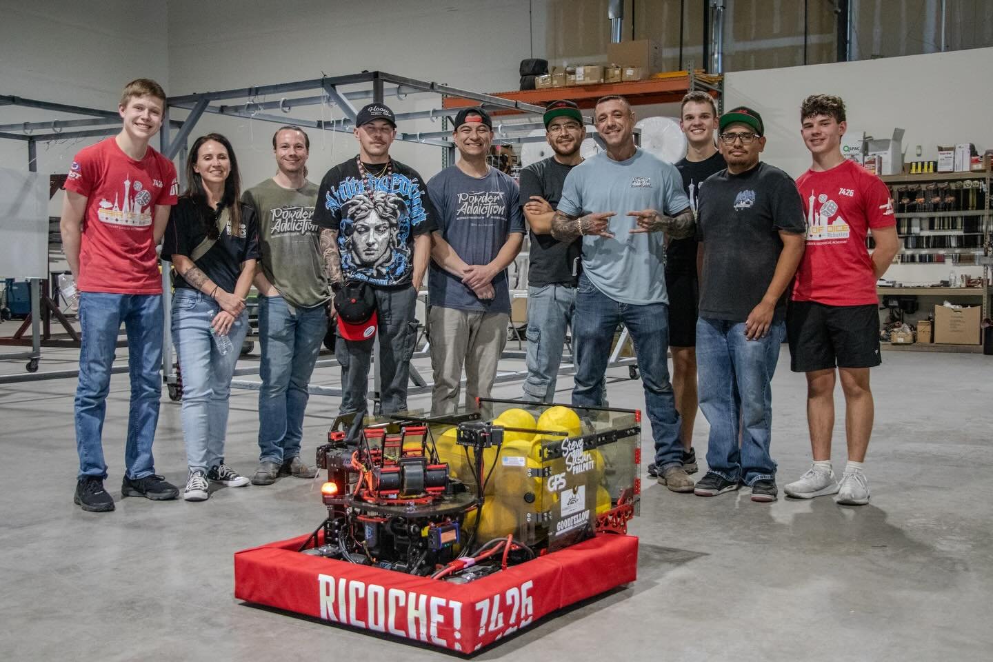 Huge thanks to our sponsor @powder_addiction_lv! ❤️🖤 Because of their incredible work, Ricochet is able to rock our team&rsquo;s colors!

Sponsors like you make everything we do possible&mdash;we are so proud to have you in the Pair of Dice family! 