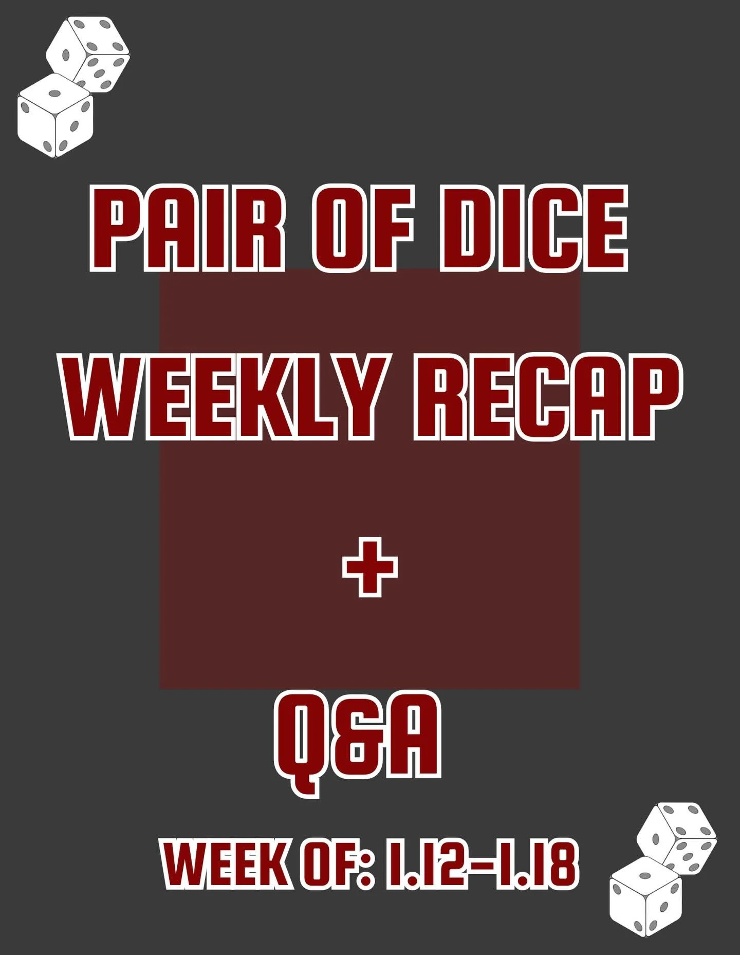We asked our members some questions about upcoming goals, obstacles and achievements from last week, looks like Pair of Dice is working hard once again! We have a long season ahead of us! Stay tuned for next week&rsquo;s interviews/ Q&amp;A.

#fyp #f