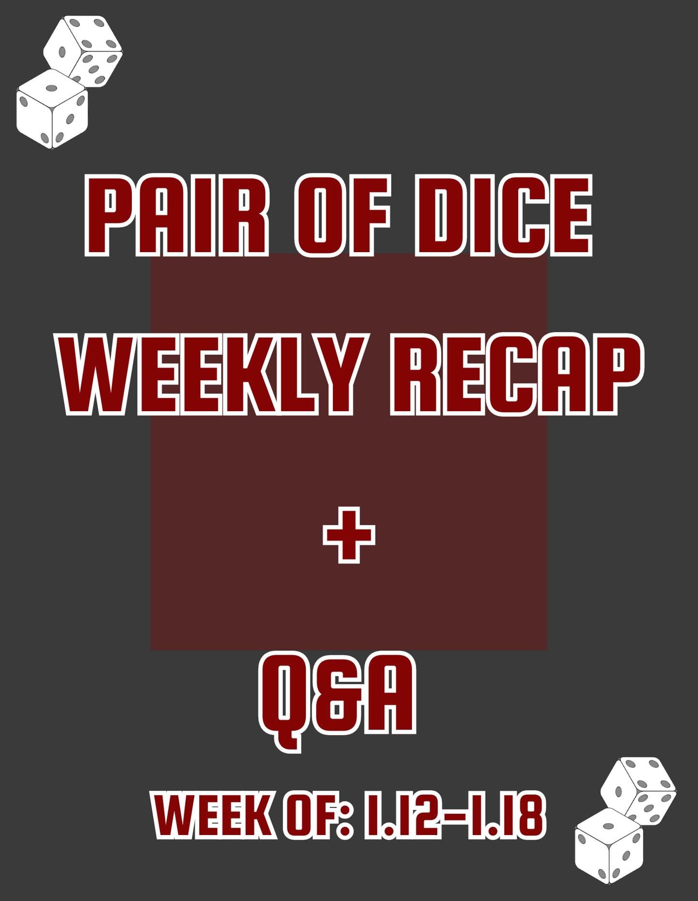 We asked our members some questions about upcoming goals, obstacles and achievements from last week, looks like Pair of Dice is working hard once again! We have a long season ahead of us! Stay tuned for next week&rsquo;s interviews/ Q&amp;A.

#fyp #f